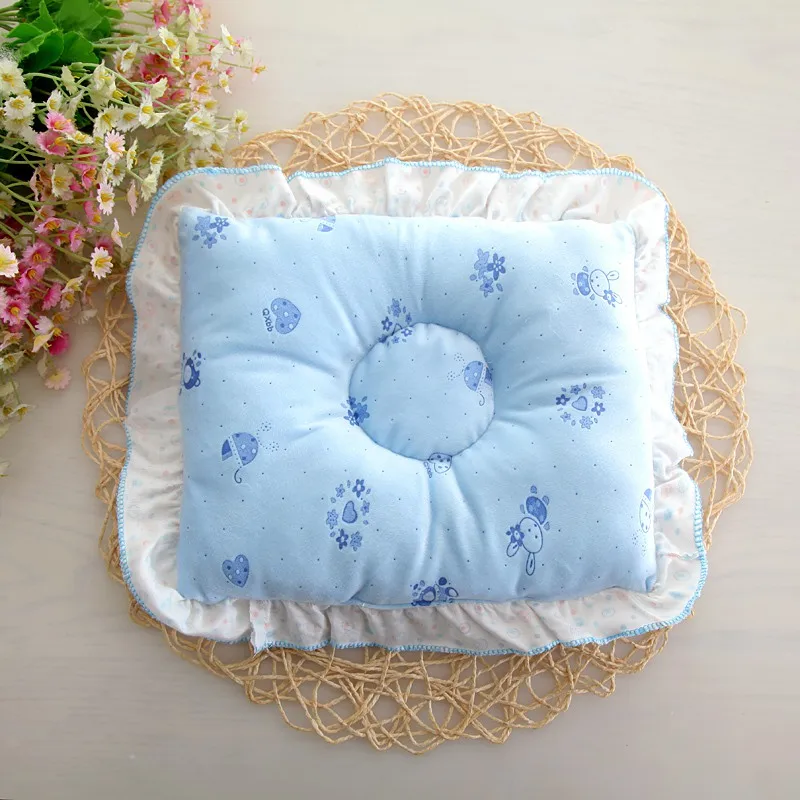 Голову ребенка формирование подушка для кормления защиту от плоской головкой Дышащие Детские Мультяшные подушки
