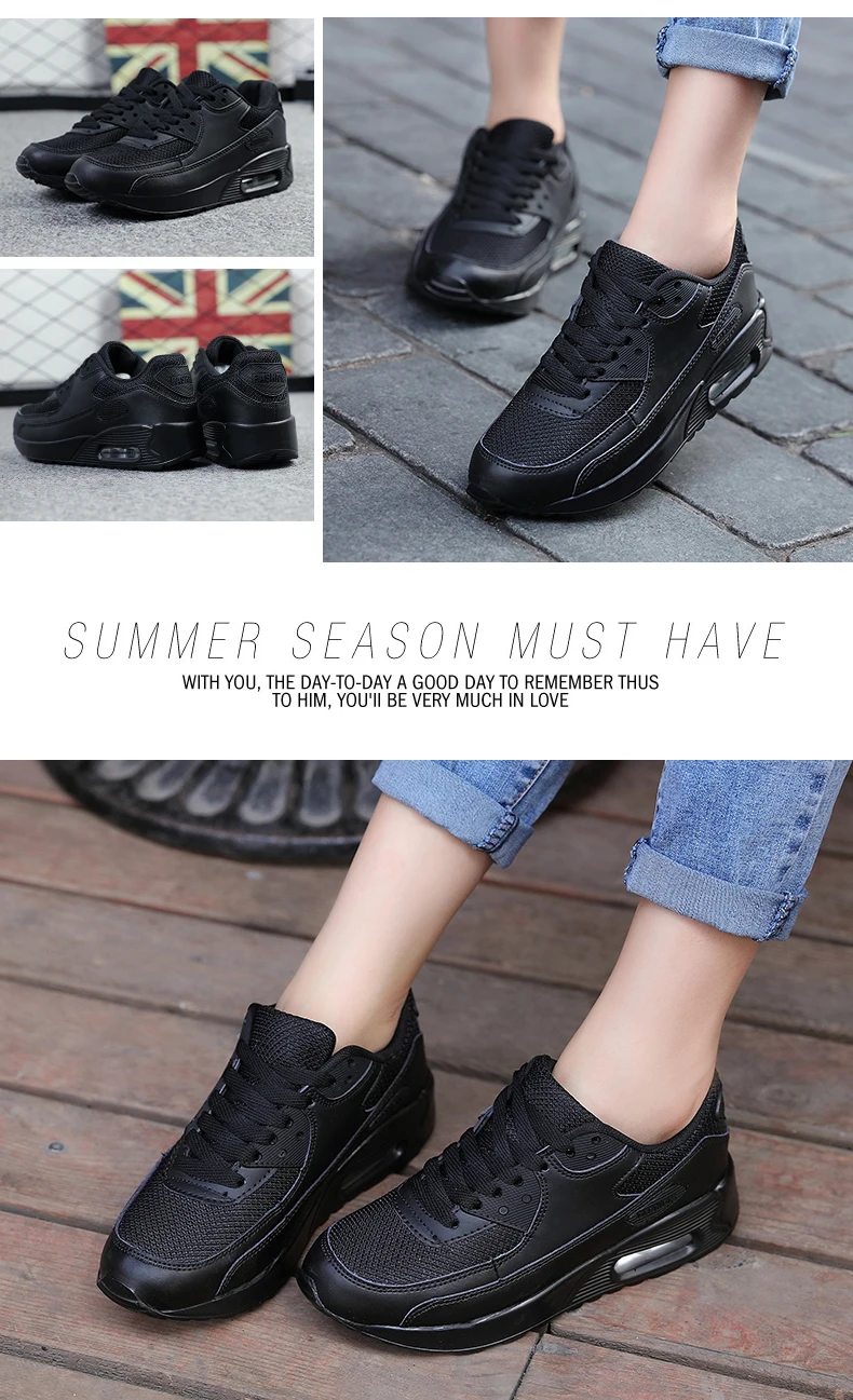 Новые модные классические туфли; сезон лето; удобная дышащая обувь, супер светильник обувь для него и для нее на осень воздушная подушка буфер мужская повседневная обувь