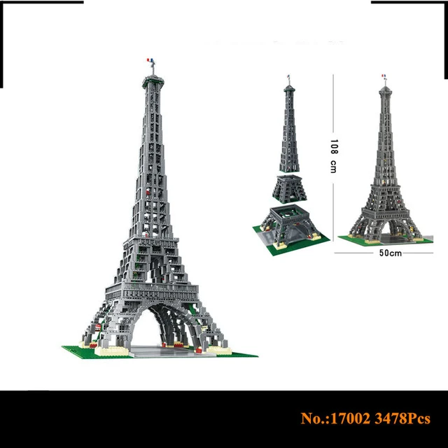 eiffel tower building blocks