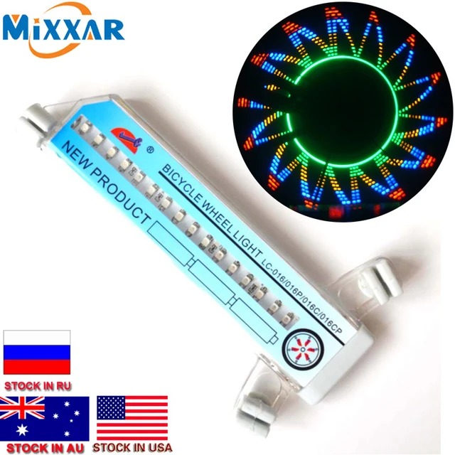 Cheap Colorful 32-Pattern 32 LED Waterproof Bicycle Light LED Bike LED Spoke Wheel Lights Cycling Accessories Luces Led Bicicleta Cheap Colorful 32-Pattern 32 LED Waterproof Bicycle Light LED Bike LED Spoke Wheel Lights Cycling Accessories Luces Led Bicicleta