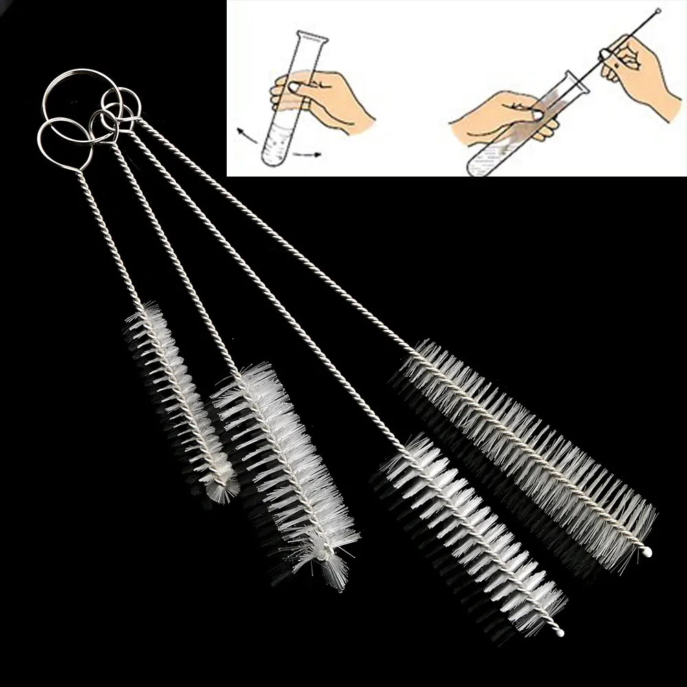 4 шт многофункциональные инструменты щетка-спрей щетка для чайника бутылочки пробирка маленькая щетка для чистки рта для разных размеров