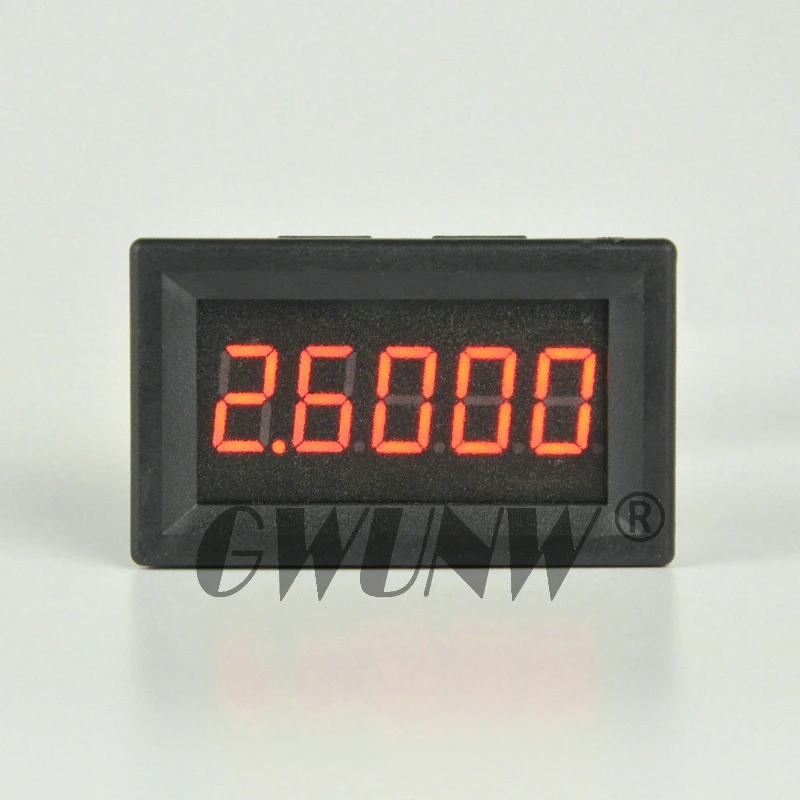 Цифровой амперметр GWUNW DC 0 5.0000A(5A) 5 бит 36 дюйма|digital ammeter|ammeter digitaldigital ammeter dc |
