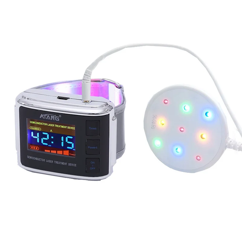 LLLT Laser Watch Diabetic Wrist Watch Laser Acupuncture Stimulator Combine Red Laser 3 Color Light Therapy Hypertension Medical LLLT Laser Watch Diabetic Wrist Watch Laser Acupuncture Stimulator Combine Red Laser 3 Color Light Therapy Hypertension Medical
