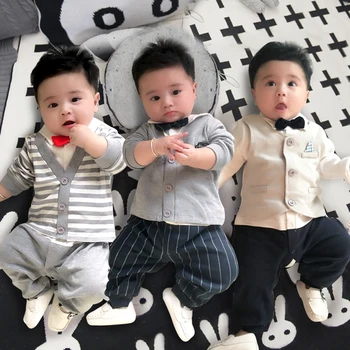 

Baby romper cotton underwear newborn 100% autumn and winter romper sleepwear