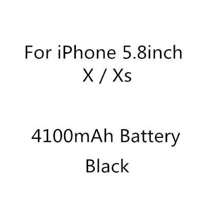 Чехол для зарядки аккумулятора EGEEDIGI со скидкой для iPhone 6, 6s, 7, 8 Plus, X, XR, Xs, Max, внешний аккумулятор, зарядка, полное покрытие, внешний аккумулятор - Цвет: For iPhone X Xs
