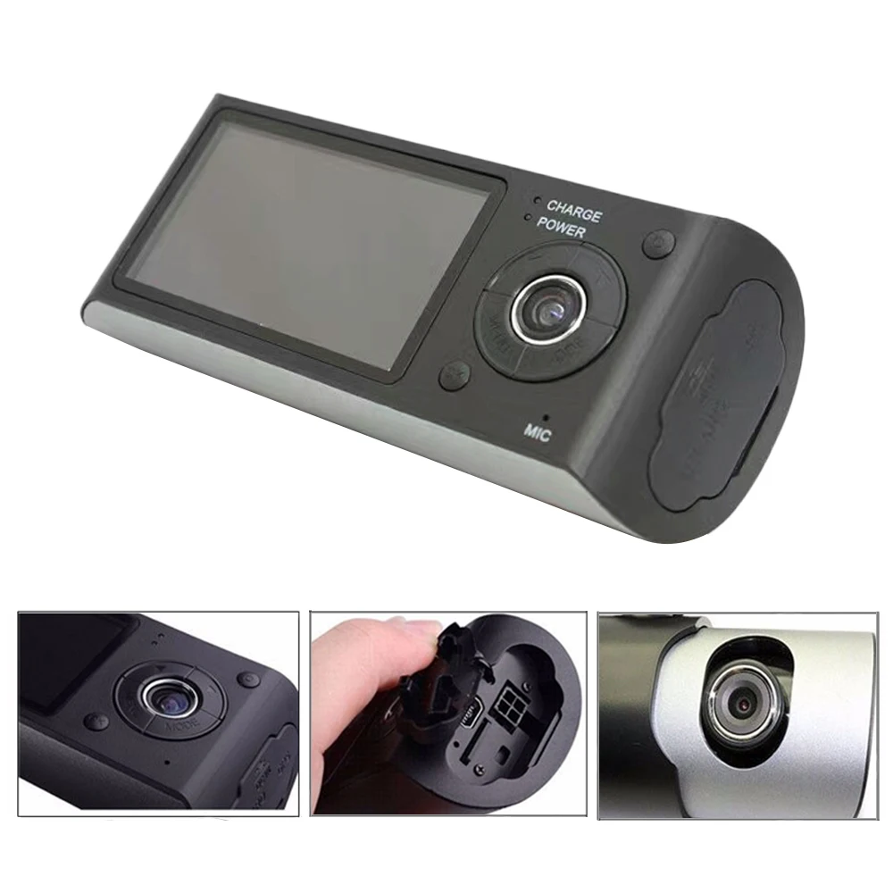 Автомобильный видеорегистратор AMPrime с двумя объективами R300 2 7 &quotGPS камера 140