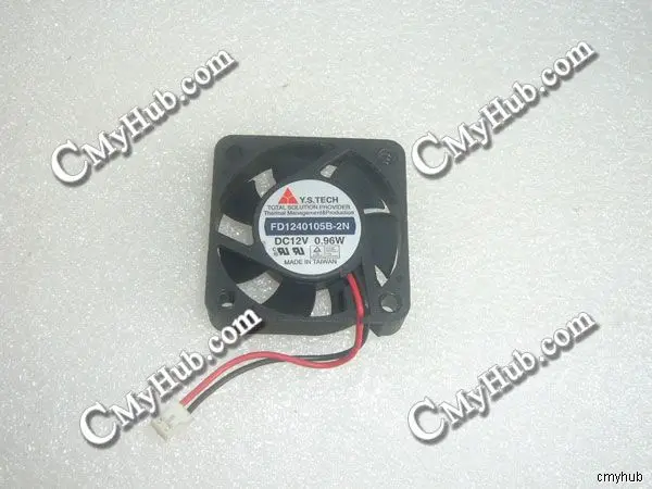 Подлинный для Y.S.TECH FD1240105B 2N 12 В постоянного тока 0 96 Вт 2-контактный 2-проводной 4010