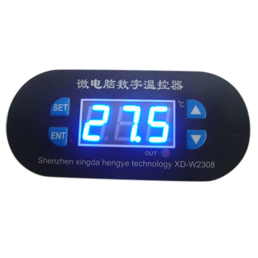 DC 220V Digital LED Heat Cool Thermostat Temperature Controller Sensor Hottest U