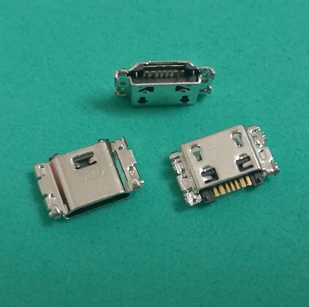

1000PCS/Lot Micro USB Charging Port Jack socket charger Connector dock For Samsung J5 J500 SM-J500 J1 J100 SM-J100 J3 J300F J7