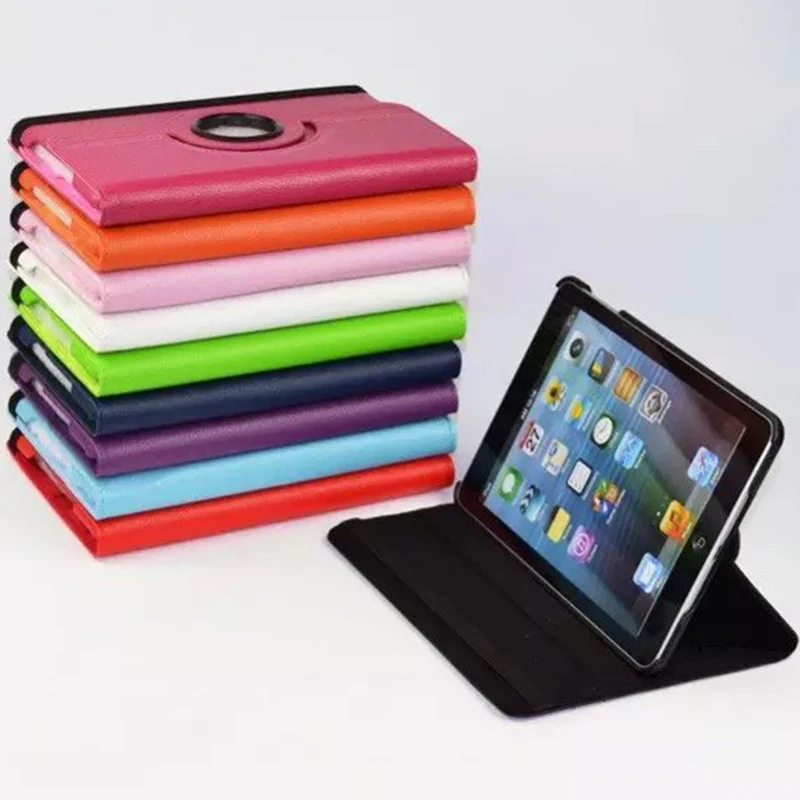 Buy For Ipad Mini 4 Case Leather 360 Degree Rotate