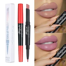 12 цветов, водостойкая губная помада телесного цвета, розовые матовые красные губные помады, карандаш-карандаш, стойкая Сексуальная губная помада для макияжа