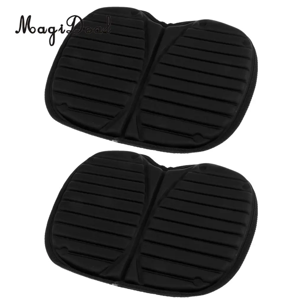 2 Pieces Lightweight Kayak Seat Cushion Canoe Sit Pad Convenient Kayaking Thicken Padded Pad for Canoeing Rafting Accessories
