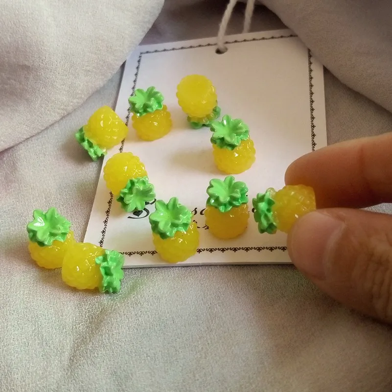 resin food pineapple