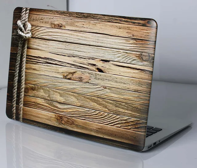 Buy Carry360 Wood Print Hard Laptop Bag Case Cover for