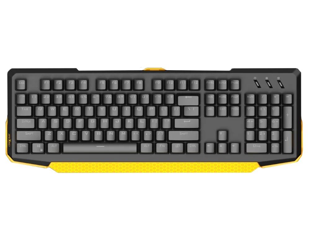 USB Проводная мембранная игровая клавиатура с RGB светодиодный подсветкой 104 клавиш для Mac/ноутбука/геймеров/офисной клавиатуры красный переключатель, макет США