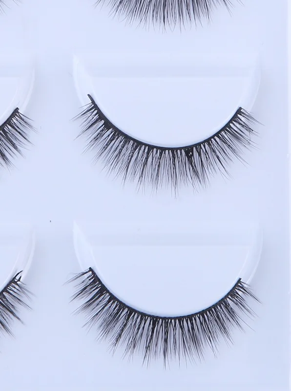 5 Pairs Mink Eyelashes New 3D Mink Lashes Thick HandMade Full Strip Fake Lashes Make up Eye lashe False Eyelashes Makeup