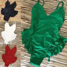 Сексуальный купальный костюм, Цельный купальник с высокой талией, монокини, боди с пуш-ап, белый женский купальник, Maillot De Bain Femme