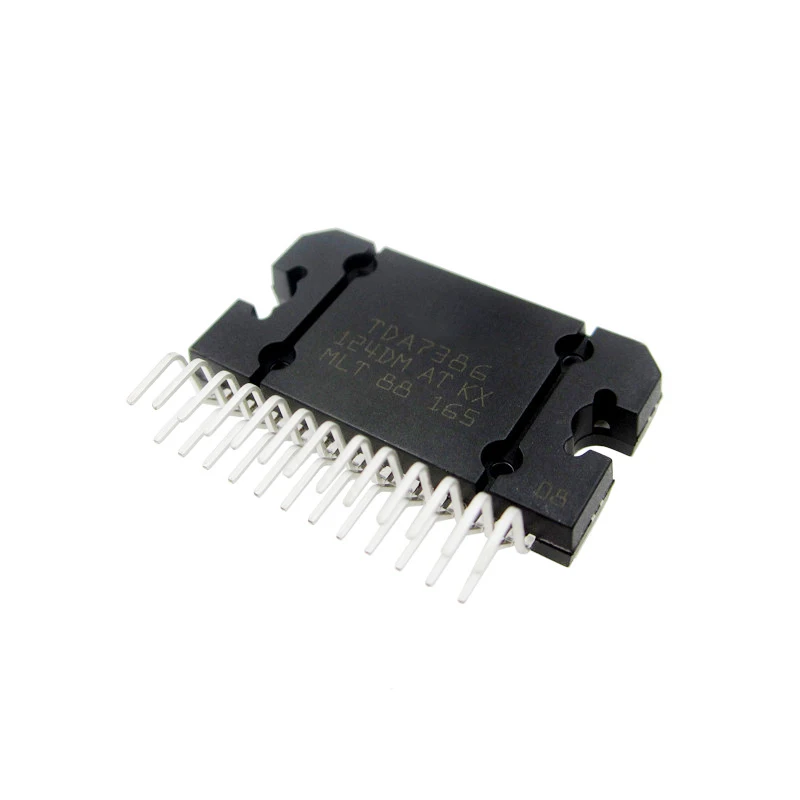 

10PCS TDA7386 ZIP25 SIP25 new 4 x 45W quad bridge car radio amplifier