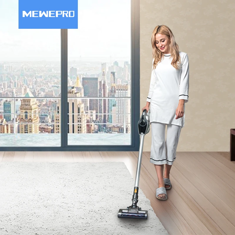 

MEWEPRO aspirateur sans fil Handheld/Rode Vacuum Cleaner Aspirator for Home Strong Suction Lightweight Staubsauger