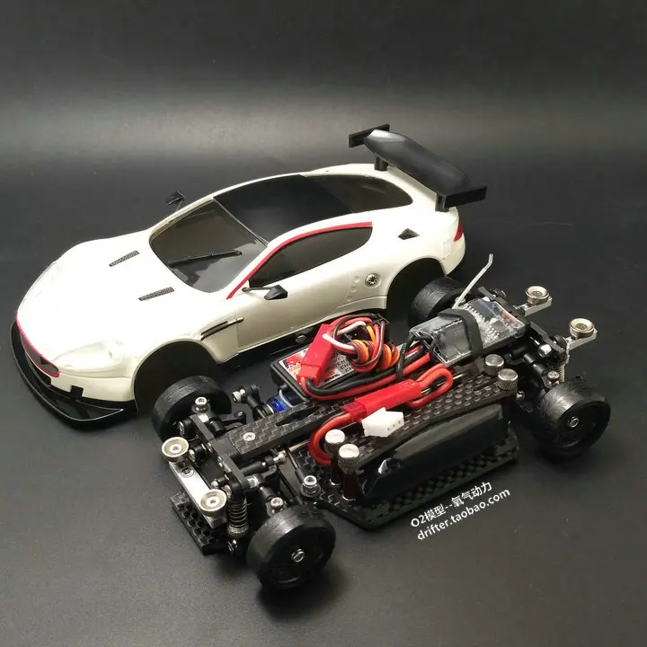 MINI-D1/28RC четырехколесный AWD пост-драйв RWD передний привод-скоростная электрическая модель с дистанционным управлением