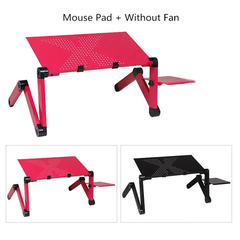Portable Adjustable Laptop Standing Desk for Bed Sofa Folding Laptop Table Notebook Desk With Mouse Pad for Office Portable Adjustable Laptop Standing Desk for Bed Sofa Folding Laptop Table Notebook Desk With Mouse Pad for Office