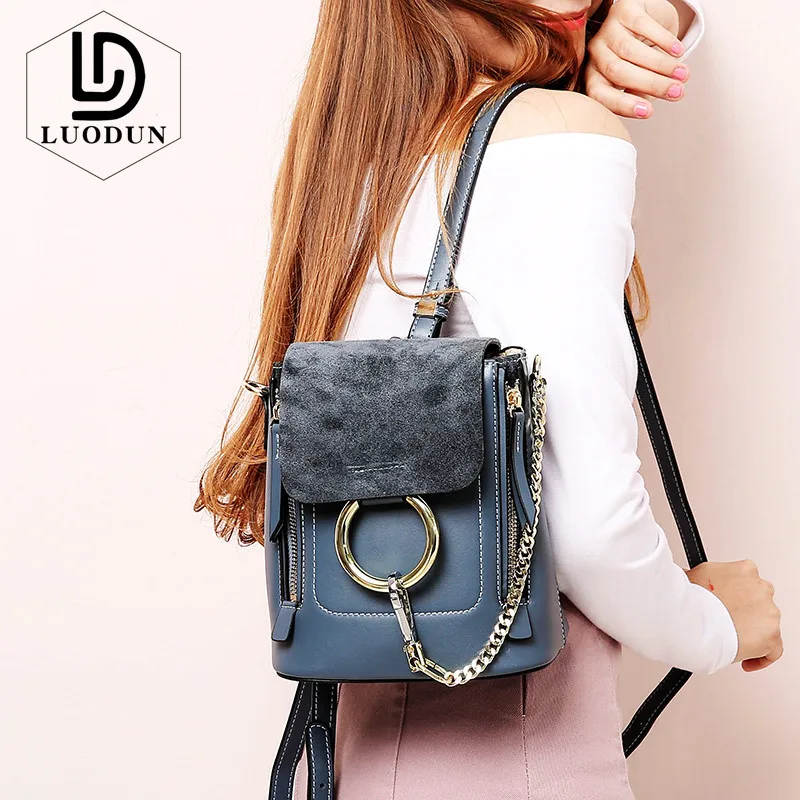 

LUODUN 2018 New Elegant Shoulder Bag Women Designer Luxury Handbags Women Bags Sweet Leather Messenger Crossbody Bag for Ladies