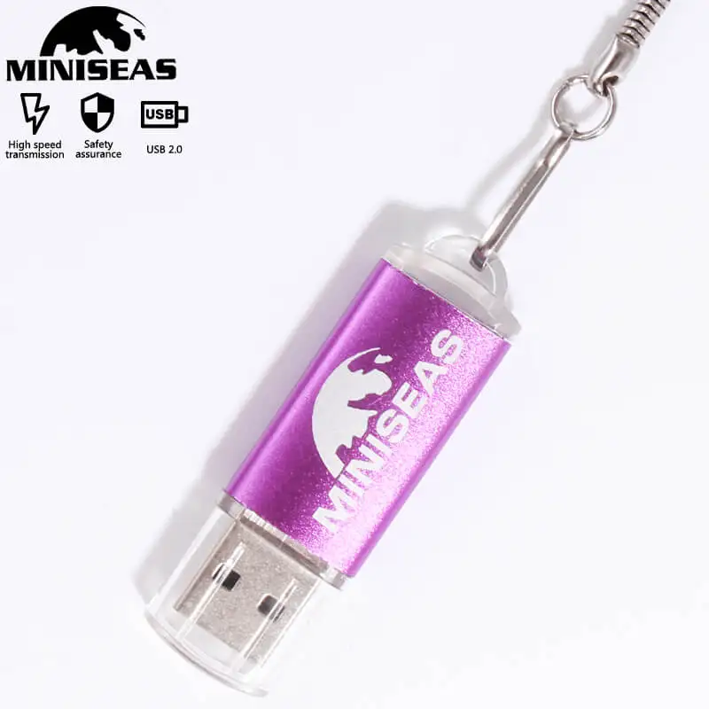 Usb флеш-накопитель Miniseas 64 ГБ 32 16 4 Гб 128 памяти usb 2 0 с цепочкой для ключей |