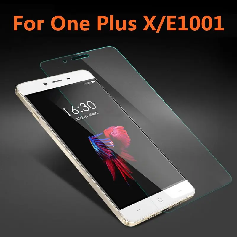 Закаленное стекло 2.5D для OnePlus X Оригинальная защитная пленка 9H Взрывозащищенная One Plus E1001|screen protector|protector plusfilm