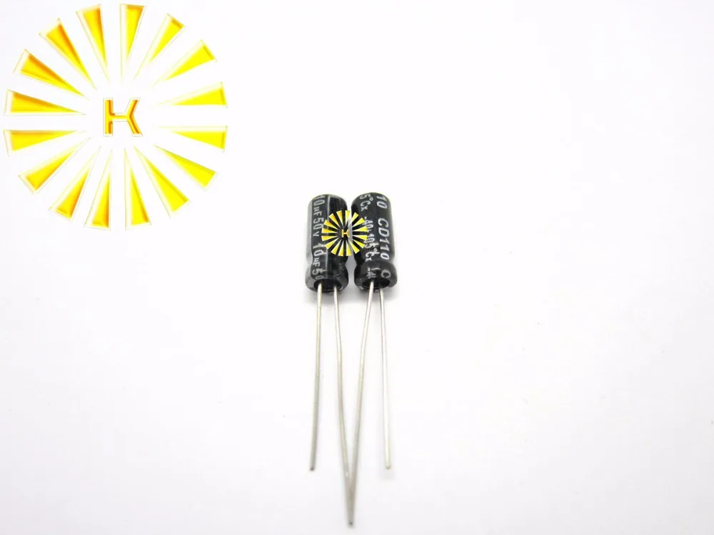 1000pcs X 100% New 10UF 50V 5X11 Aluminum Electrolytic Capacitor | Электронные компоненты и принадлежности