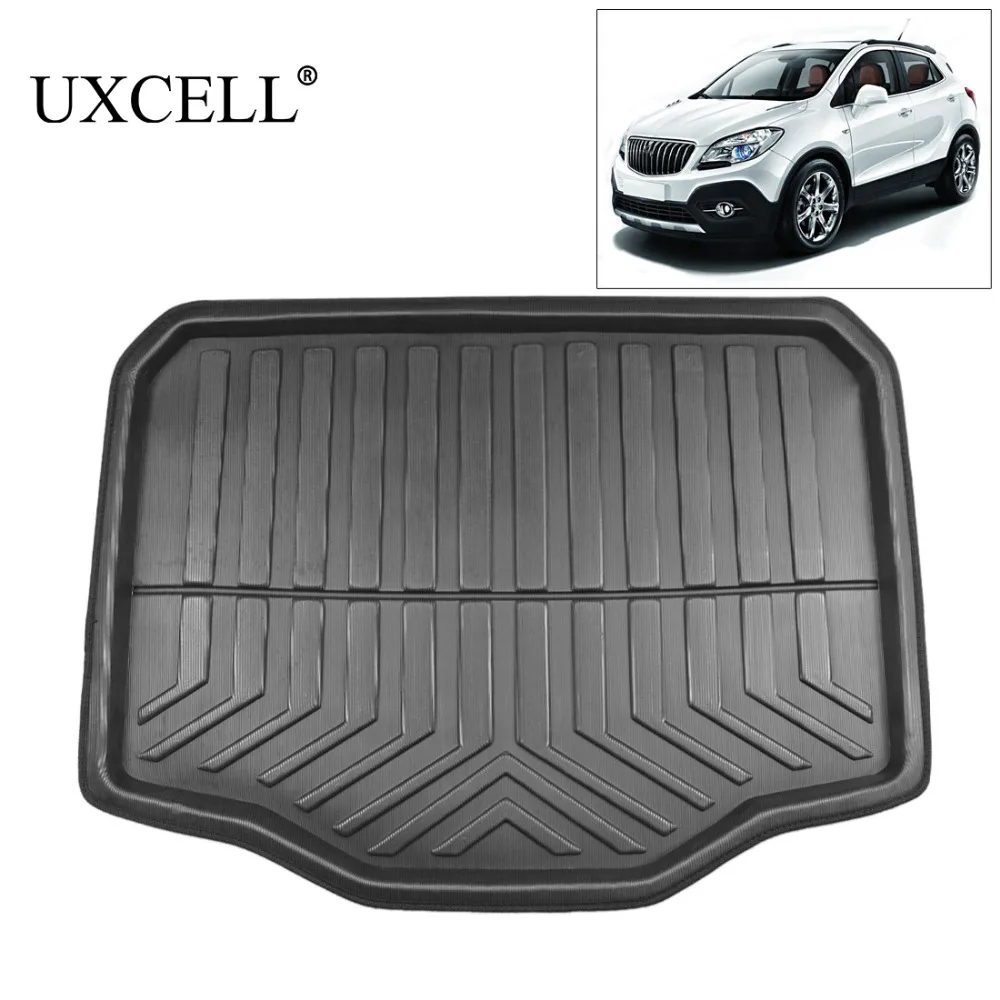 

UXCELL PE+EVA foam plastic Black Rear Car Trunk Boot Liner Cargo Mat Floor Tray Carpet for Buick Encore 2013 2014 2015 2016 2017