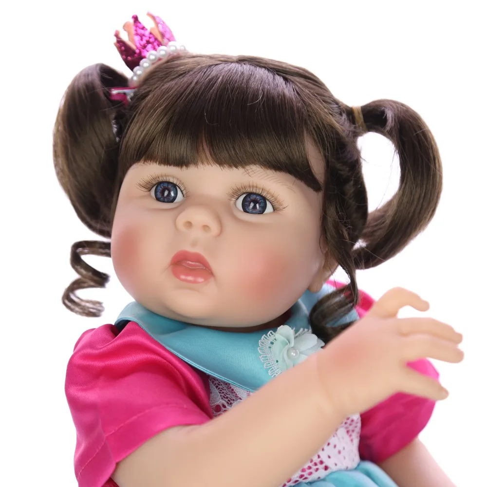 KEIUMI Fantasy Full Body силиконовые куклы Reborn 23 дюймов 57 см Reborn Baby Doll Boneca реалистичные игрушки принцессы для малышей сюрприз