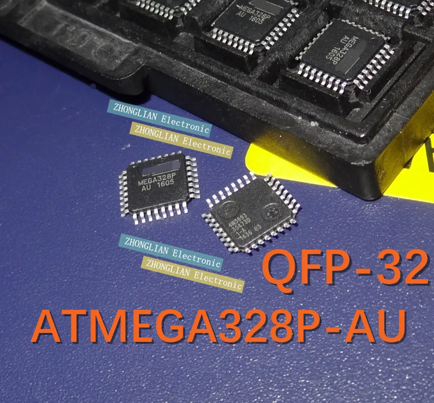 Бесплатная доставка 20 шт./лот ATMEGA328P-AU ATMEGA328P ATMEGA328 QFP-32 новый оригинальный В наличии