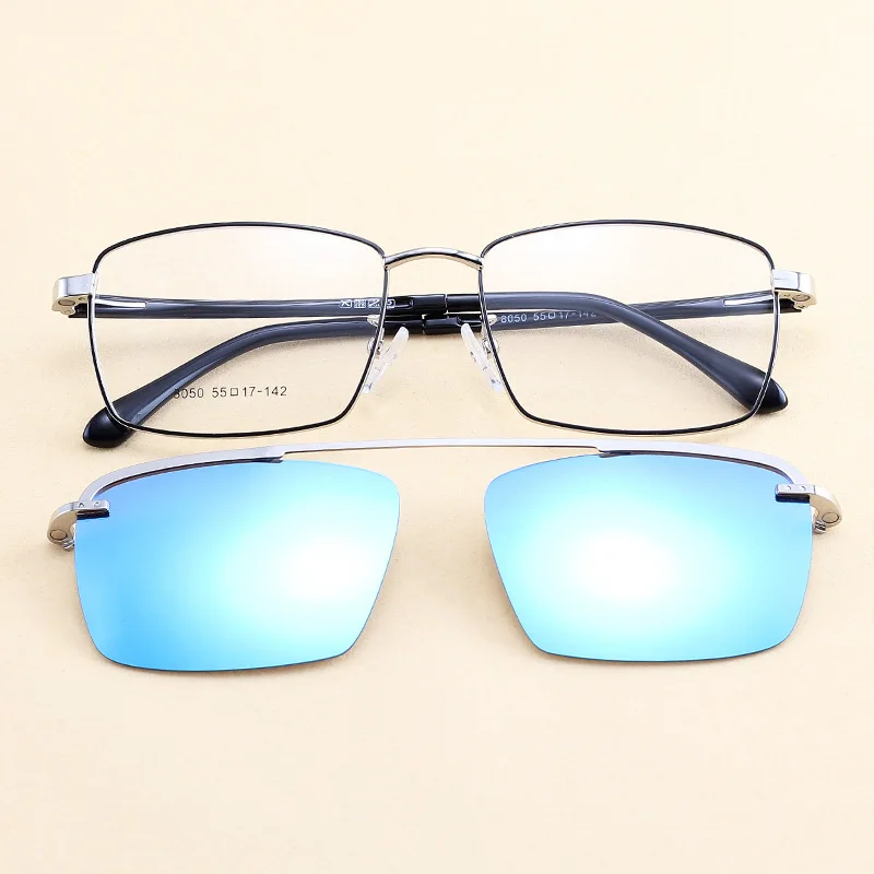 

Cubojue Clip Polarized Sunglasses Menglasses Magnetic Lens Driving Eyewear Mirrored Anti Reflection Driver Fit Over Eyeglasses