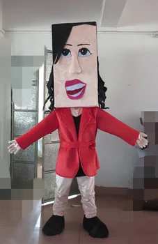 

100% high quality girl in the red hat mascot adult girl mascot costume