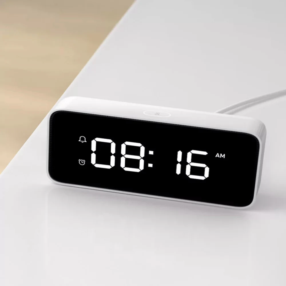 Xiaomi Xiaoai Smart Voice широковещательный сигнал тревоги часы Автоматическая Калибровка