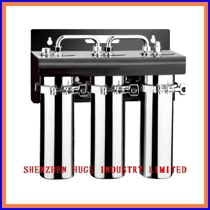 

Stainless Steel Water Purifier Without Electricity +PP cotton +ultra-filtration membrane + Molecular sieve filter cartridge