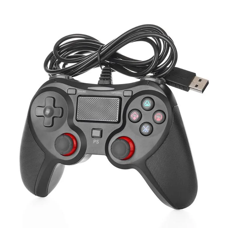 Wired Controlle Controller with The Dual Vibration Gamepad USB Gaming Accessories For PlayStation 3 Playstation 4 | Электроника