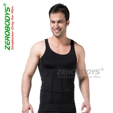 Männer former weste körper abnehmen bauch curl bodybuilding underwear baumwolle tops korsett männer former fünf farben zerobodays