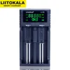 Новинка, зарядное устройство LiitoKala Lii-500 PD4 PL4 402 202 S1 S2 для литиевых и никель-металлогидридных аккумуляторов 18650 26650 21700 AA AAA 3,7 в/3,2 В/1,2 в ► Фото 1/6