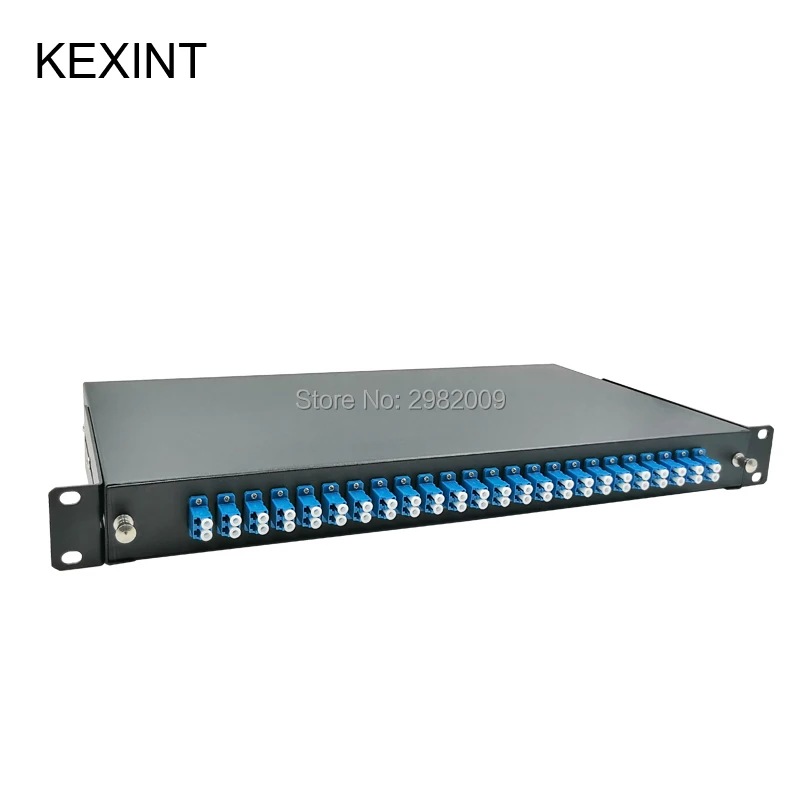 1u ''Rackmount волоконно-оптическая 24 коммутационная панель, порты: оптический кабель Тип Ящика Клеммная коробка