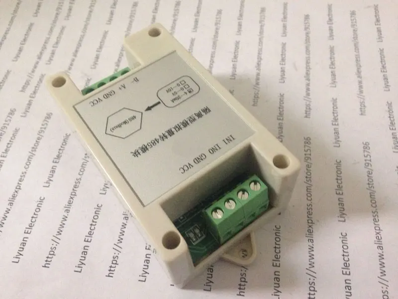 4-20mA к RS485 аналоговый модуль сбора/аналоговый к 485 модуль/0-10 В к RS485 преобразователь давления передатчик