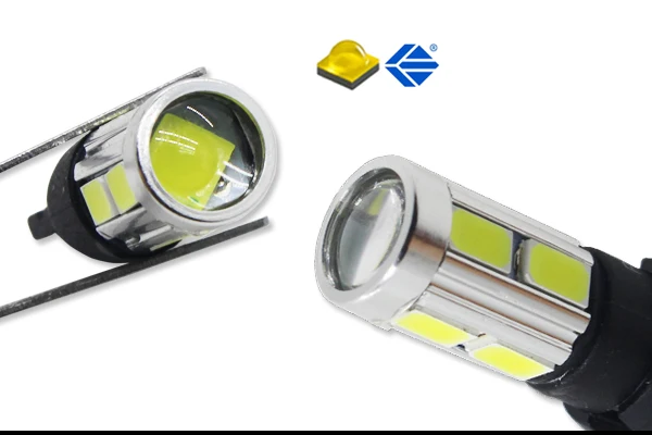 IJDM высокое Мощность H21W BAY9s 120 градуса CRE'E светодиодный объектив лампы для резервного копирования или Автомобильные стояночные огни, основание: h21w, bay9s белого цвета-красный, желтый, 12V