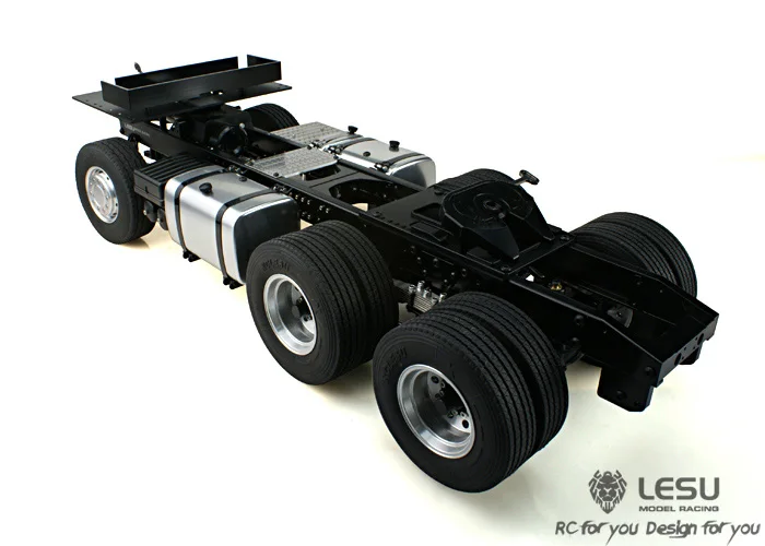 TOP 1/14 tractors chassis Scania Scania 6 4 metal chassis Tamiya model