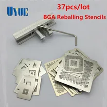 2017 Новый 37 шт./лот Тепло Непосредственно Reball Трафареты Шаблона + BGA Паяльная Реболлинга Станция Для XBOX360 PS3 Игры Ремонт