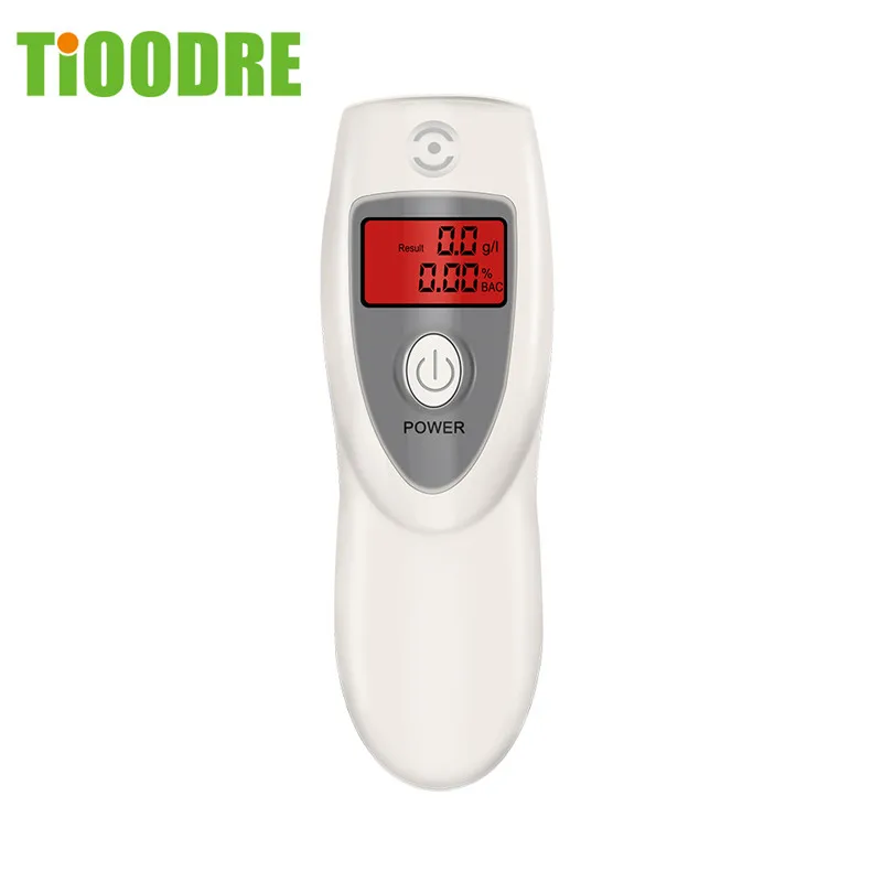 TIOODRE المحمولة الرقمية LCD تنبيه فاحص نسبة الكحول في النفس محلل الكحول مع عرض الخلفية عالية حساسية Alcometer TIOODRE المحمولة الرقمية LCD تنبيه فاحص نسبة الكحول في النفس محلل الكحول مع عرض الخلفية عالية حساسية Alcometer