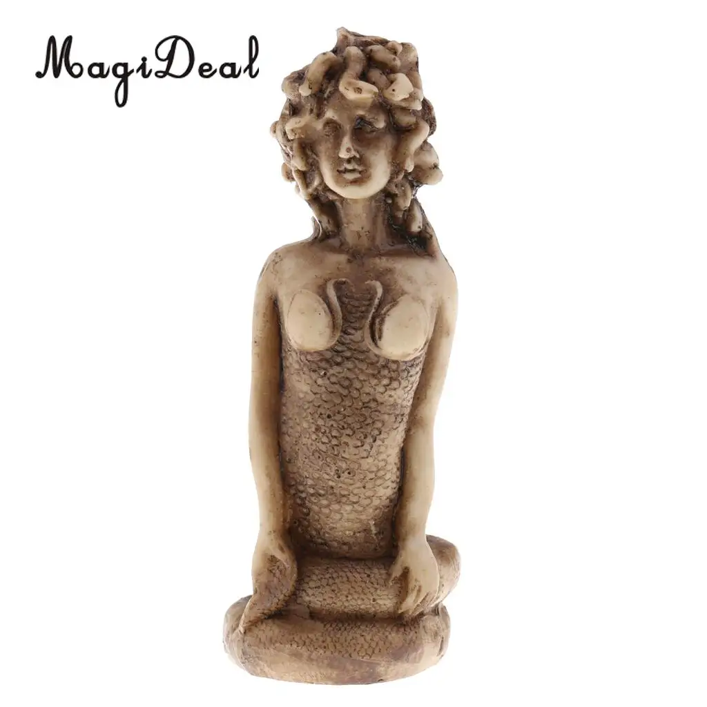 MagiDeal 1Pc Sand Table Scene Snake Demon Figure Model Layout Landscape Scenery for Office Home Room Table Decor Ornament Toy