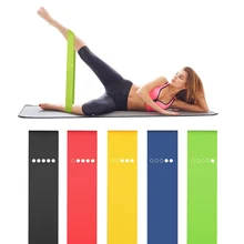 Yoga Elastici a resistenza di Gomma per Le Donne e Gli Uomini Home Gym Fitness Gomma Allenamento Della Fascia di Stirata di Esercizio Loop Pull Up Hip Formazione corda