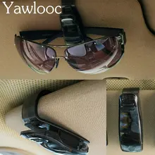 Yawlooc 1pc/lot 2016 NEW Car Styling Sunglasses Eyeglasses Glasses Holder Case Auto Sunvisor Accesories