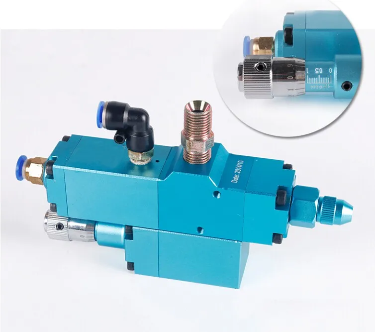 

precision air pneumatic grease Butter quantitative valves, dispensing valves,grease oil metering following control valve filler