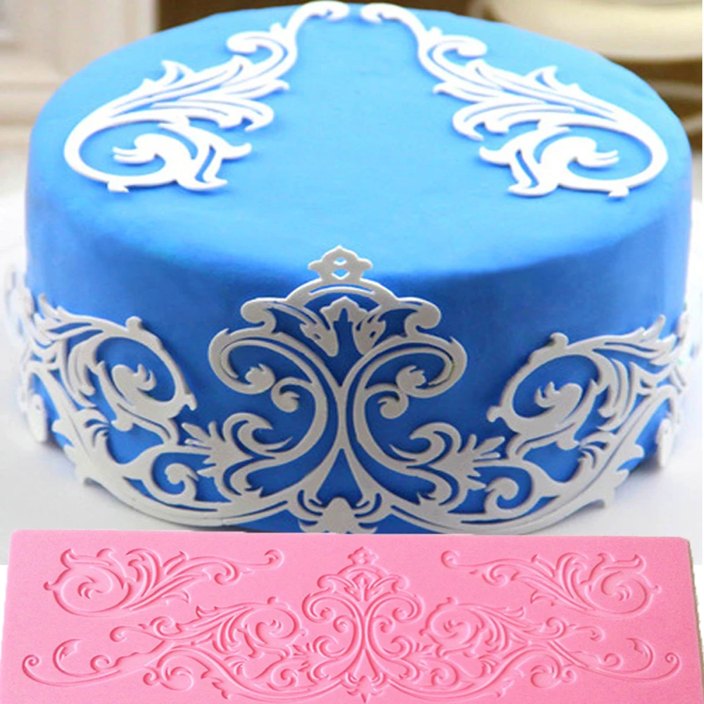 

Large Size European Style Sculpture Lace Mold Silicone DIY Tool